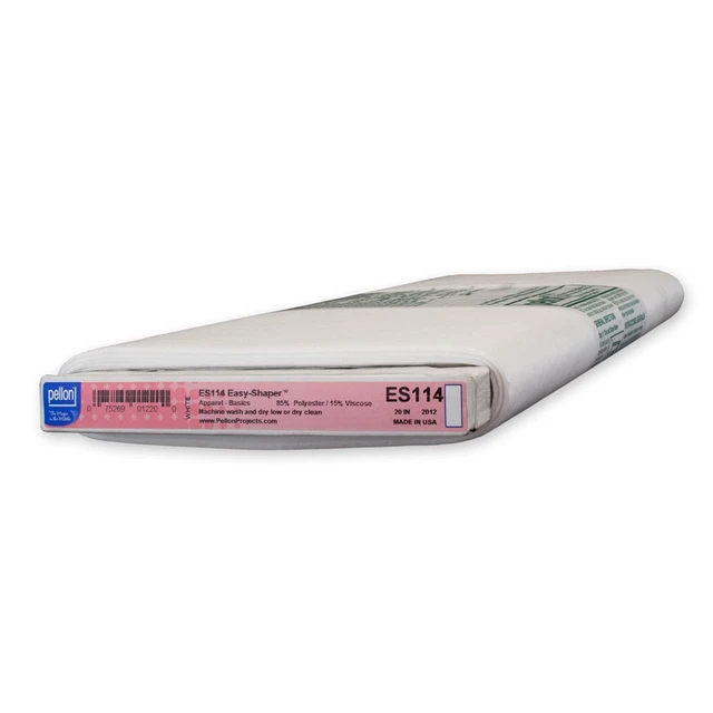 Alt view image 6 of 6 - Pellon ES114 Fabric Interfacing, White, 20" x 10 Yards by the Bolt