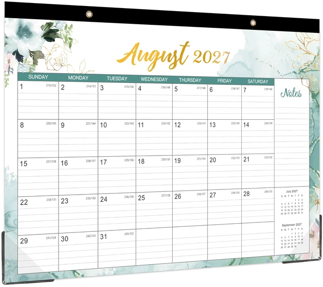 Main image of 2026-2027 18-Month Desk/Wall Calendar, July 2026 - December 2027, 14.6" x 11.5", for Home Office or School