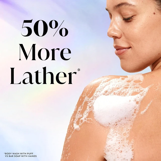 Alt view image 3 of 6 - Olay Body Wash, Fresh Radiance, Plant Based Cleansers, Vitamin B3 & Antioxidant Blend, 24/7 Skin-Loving Freshness, Visibly Radiant, Orchid & Black Currant Scent, 22 fl oz