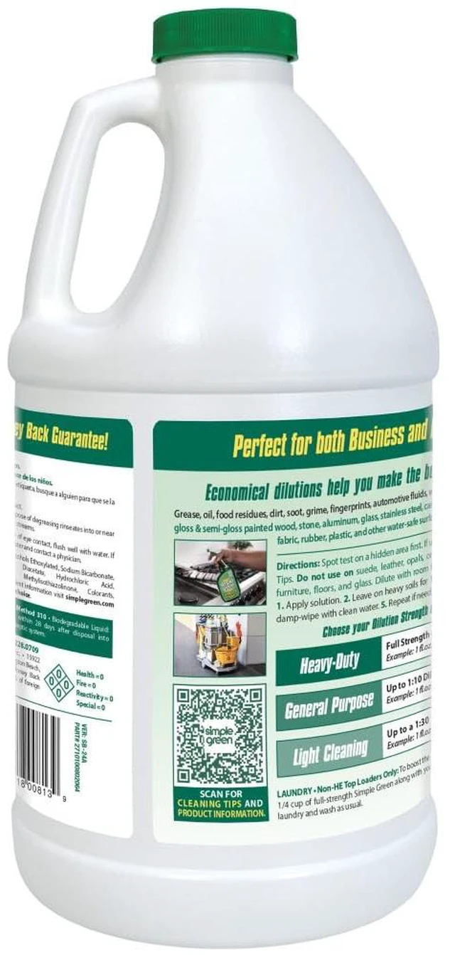 Alt view image 3 of 6 - Simple Green All Purpose Cleaner Concentrate 64 Fl Oz