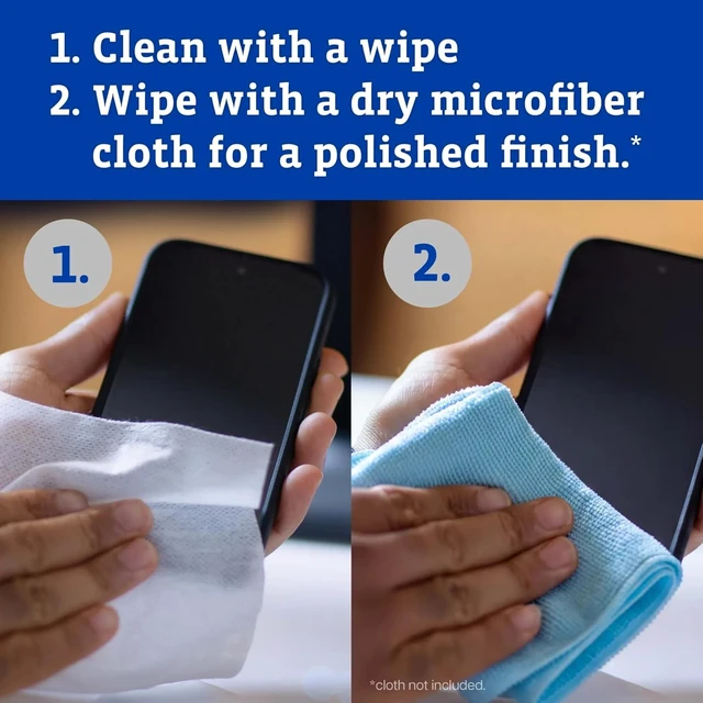 Alt view image 4 of 6 - CloroxPro Disinfecting Wipes for Electronics, 75 ct, Citrus Blend Scent