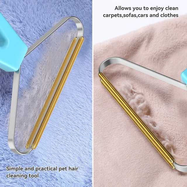 Alt view image 6 of 6 - Pet Hair Remover Carpet Rake and Scraper for Dog and Cat Hair