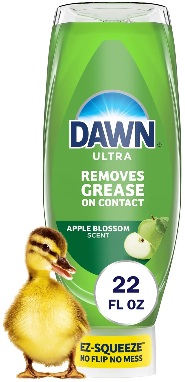 Main image of Dawn Ultra Apple Blossom Scent Liquid Dishwashing Detergent, 22 oz