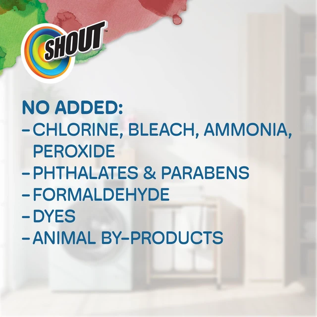 Alt view image 2 of 6 - Shout Advanced Grease Busting Foam Laundry Stain Remover, 18oz (1-Pack)