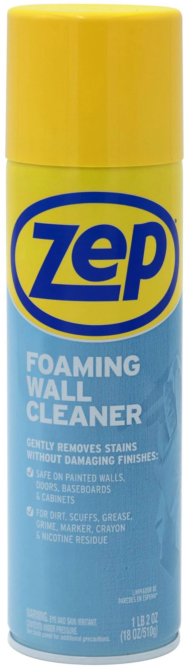 Main image of Zep ZUFWC18 Foaming Wall Cleaner, 18oz, Clear