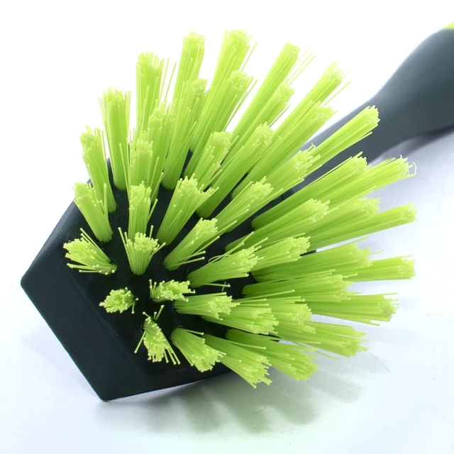 Alt view image 2 of 7 - Pine-Sol Scrub Brush Set, Long Handle Heavy Duty Bristles Comfort Grip, 2-Piece for Kitchen Household Dishwashing