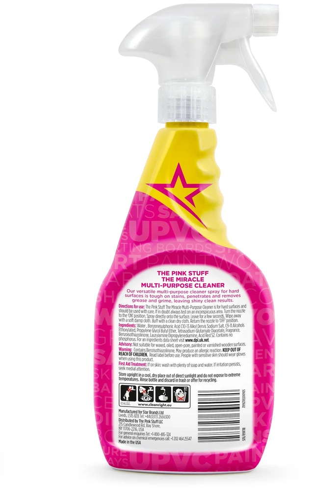 Alt view image 5 of 5 - Stardrops The Pink Stuff Miracle Multi-Purpose Cleaner Spray, 25 Fl Oz