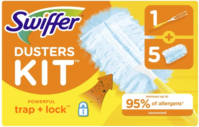 Main image of Swiffer Dusters Starter Kit - 1 Handle and 5 Dusters