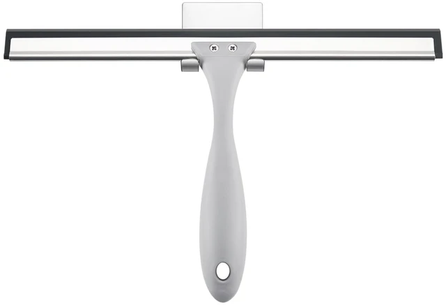 Main image of AmazerBath 10-Inch Squeegee with Hook for Shower Doors, Windows, Mirrors, Tiles and Car Glass