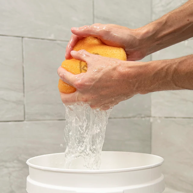 Alt view image 2 of 6 - QEP 70005Q-6D 7.5x5.5x1.875 Inch Grouting, Cleaning and Washing Sponge, X-Large, 6-Pack