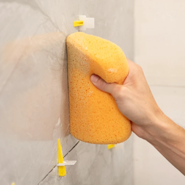 Alt view image 4 of 6 - QEP 70005Q-6D 7.5x5.5x1.875 Inch Grouting, Cleaning and Washing Sponge, X-Large, 6-Pack