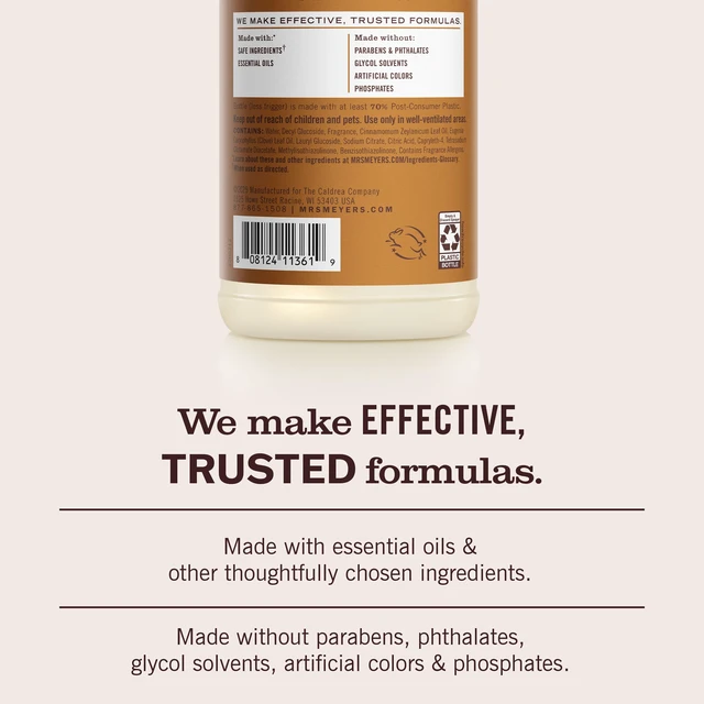 Alt view image 4 of 6 - Mrs. Meyer's Clean Day Multi-Surface Cleaner, Acorn Spice, 16fl oz