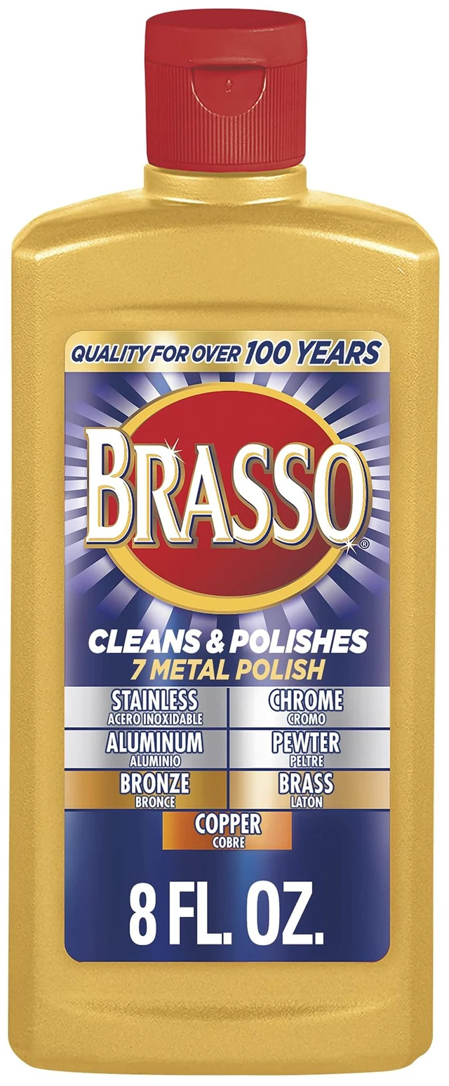 Main image of Brasso Multi-Purpose Metal Polish for Brass & Chrome, 8 oz