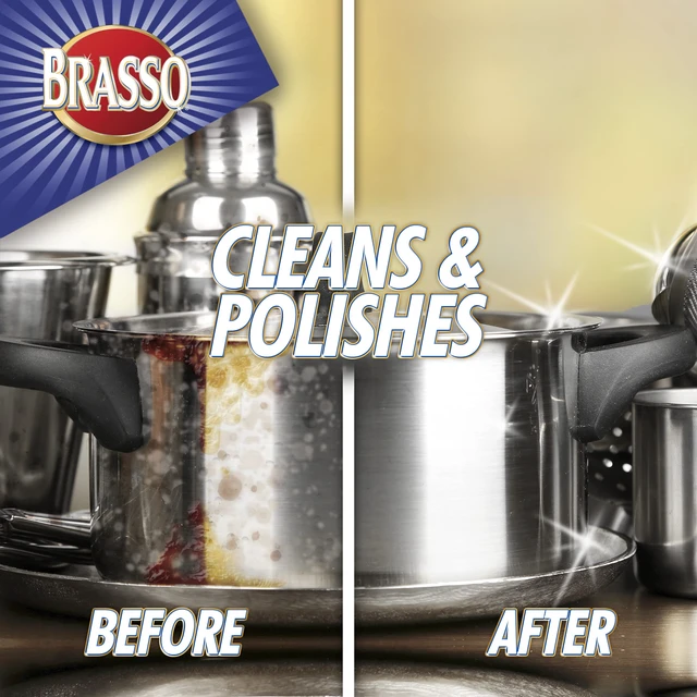 Alt view image 6 of 7 - Brasso Multi-Purpose Metal Polish for Brass & Chrome, 8 oz