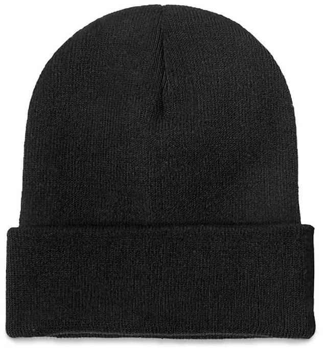 Alt view image 4 of 6 - Custom Unisex Winter Knitted Beanie Hat with Personalized Design Your Own Logo