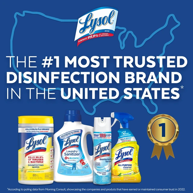 Alt view image 6 of 6 - Lysol Disinfectant Wipes Lemon & Lime Blossom, 35ct