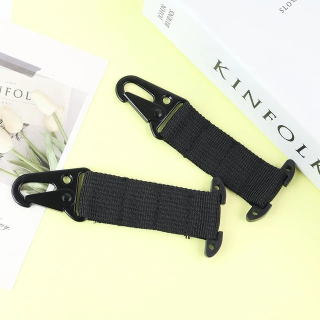 Alt view image 7 of 7 - Weryerker T-Mount Clash Hook Tactical Belt Clip, MOLLE Bag Hanging Carabiner, Tactical Vest Gear Accessories