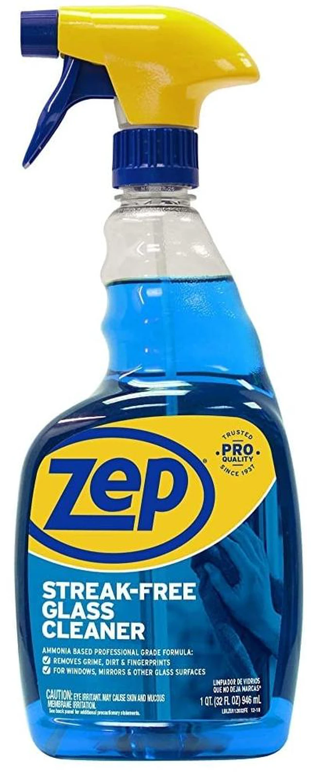Main image of Zep ZU112032 32oz Streak-Free Glass Cleaner Blue