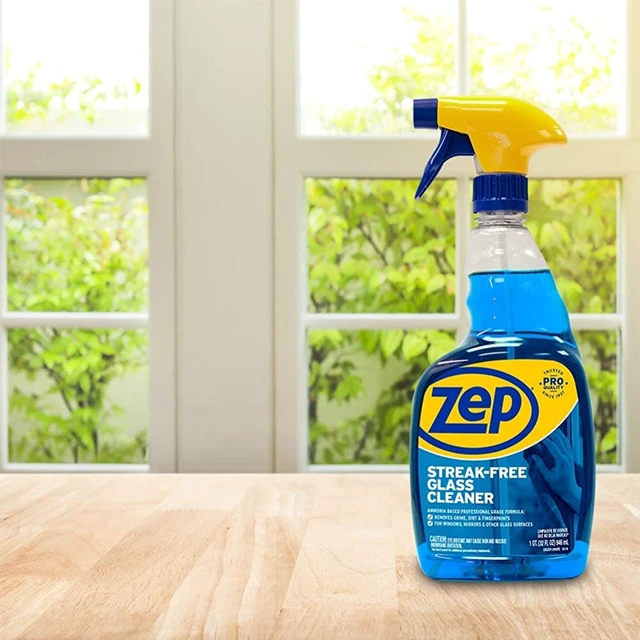 Alt view image 2 of 5 - Zep ZU112032 32oz Streak-Free Glass Cleaner Blue
