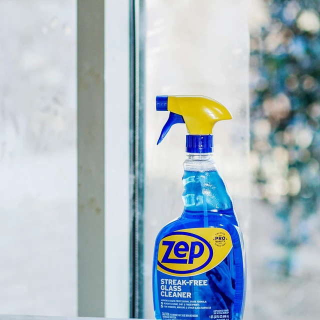 Alt view image 5 of 5 - Zep ZU112032 32oz Streak-Free Glass Cleaner Blue