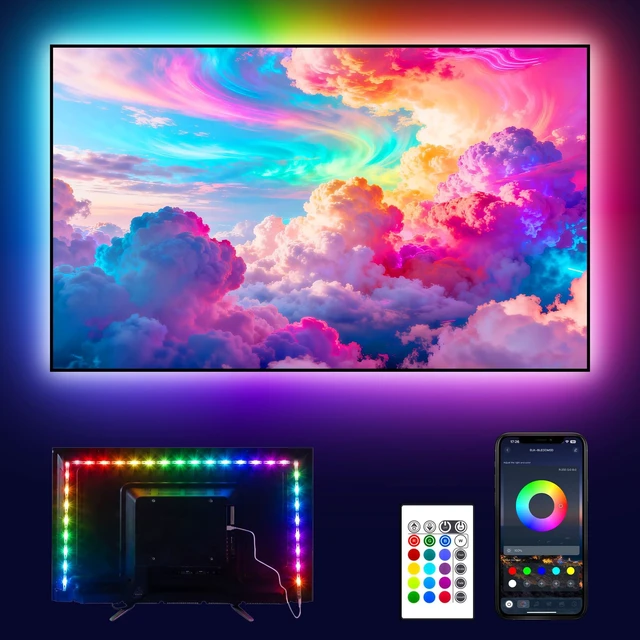 Main image of PANGTON VILLA LED TV Backlight for 40-60 Inch TVs, 8.2ft
