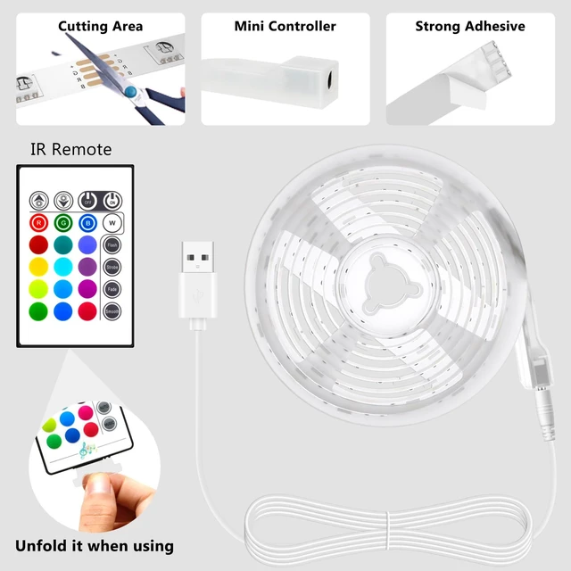 Alt view image 6 of 6 - PANGTON VILLA LED TV Backlight for 40-60 Inch TVs, 8.2ft
