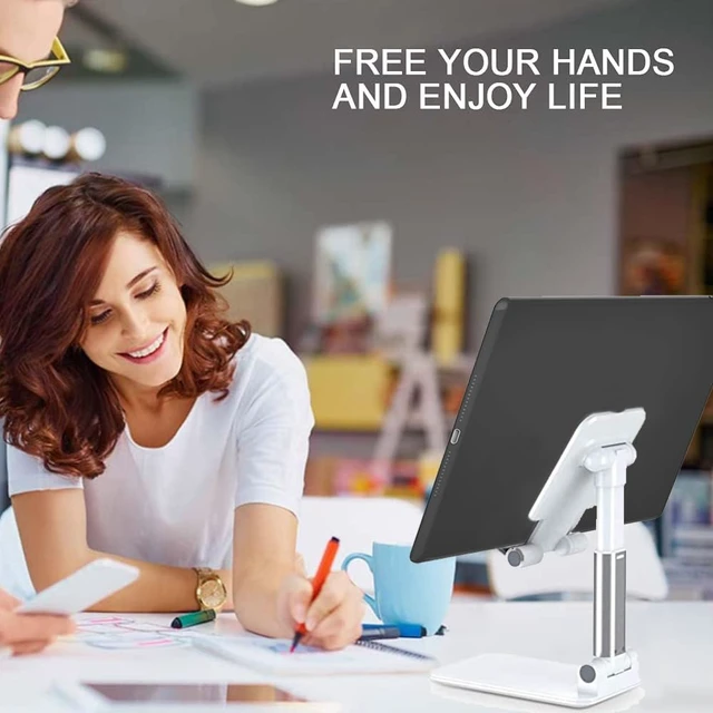 Alt view image 4 of 5 - Meetuo 2Pcs Adjustable Cell Phone Stand for Desk
