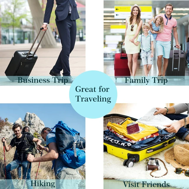 Alt view image 2 of 5 - Hooqict 4 Pack Plastic Travel Toothbrush Case Holder Protector Cover for Camping Home School Business