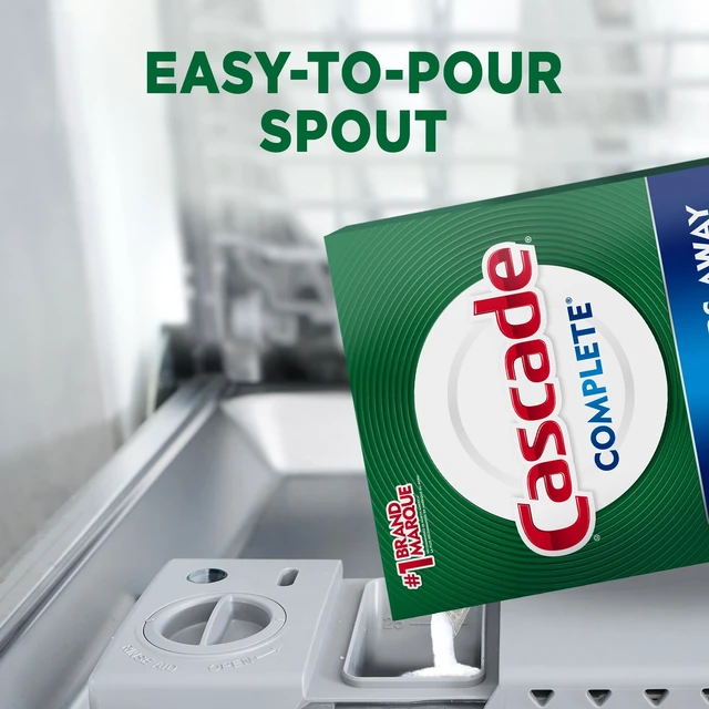Alt view image 6 of 7 - Cascade Complete Powder Dishwasher Detergent, Fresh Scent, 75oz, White
