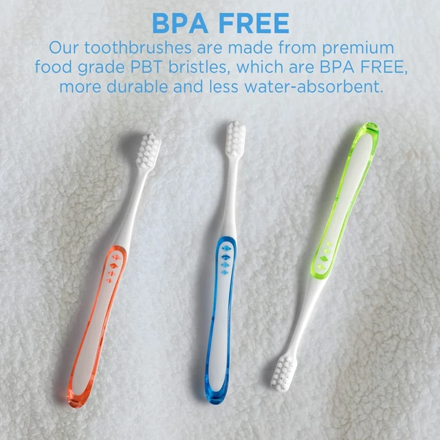 Alt view image 2 of 7 - Frekare Extra Soft Toothbrushes for Adults, 10000 Micro Nano Bristles