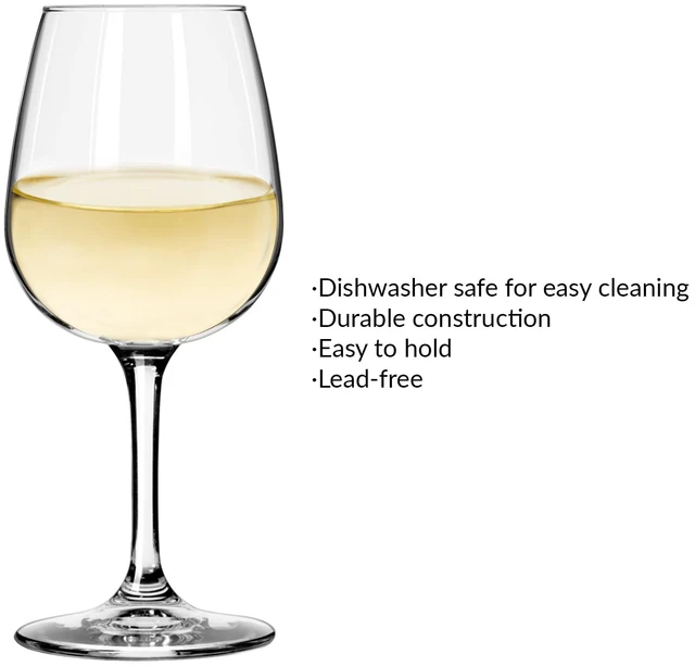 Alt view image 4 of 4 - Mainstays Alto 12.75oz Wine Glasses (4 Pack)