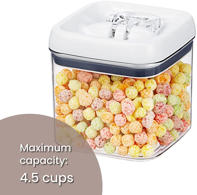 Alt view image 2 of 6 - Better Homes & Gardens Flip-Tite 4.5Cup Square Food Storage Container