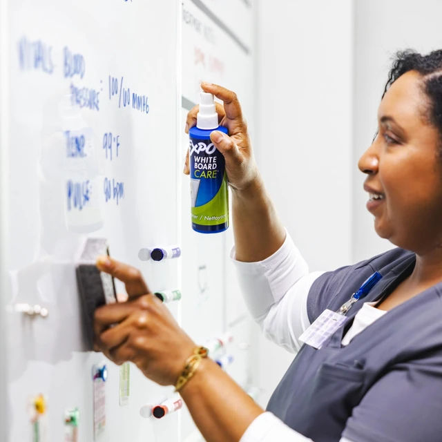 Alt view image 4 of 5 - EXPO 8oz Dry Erase Whiteboard Cleaning Spray - Calendar, Organization, Essential Supplies for Office, School, Classroom, Teachers