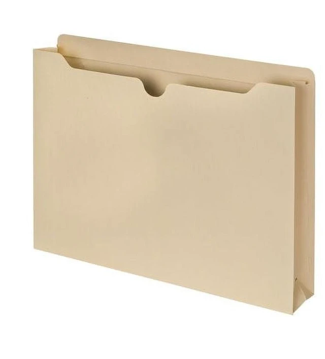 Main image of Pendaflex File Jacket, Letter Size, 2", Manila, 10-Pack