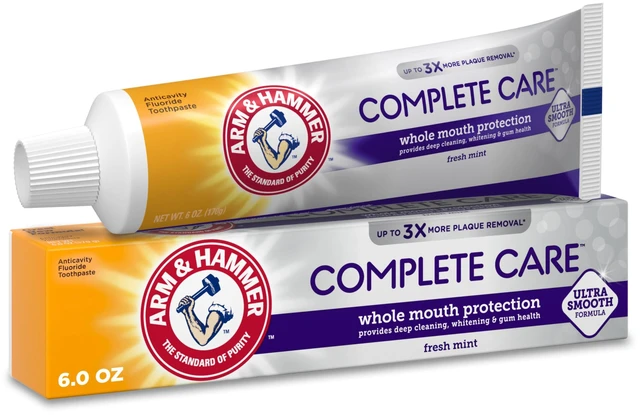 Main image of Arm & Hammer Complete Care Toothpaste, Fresh Mint, 6.0oz
