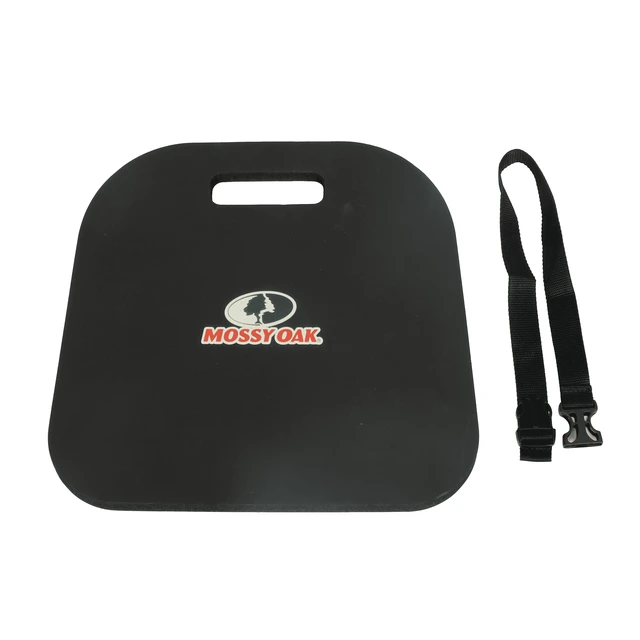 Alt view image 4 of 6 - Mossy Oak 0.8-Inch Thick Soft Foam Stadium Seat Cushion, Black, Unisex