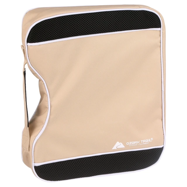 Alt view image 3 of 7 - Ozark Trail Stadium Seat Cushion with Non-Skid Bottom, Tan