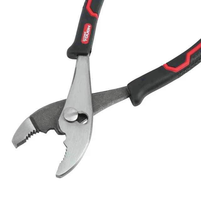 Alt view image 6 of 6 - Hyper Tough 5174V 8-Inch Slip Joint Pliers with Ergonomic Comfort Grips, Black