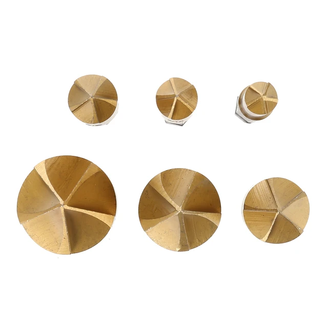 Alt view image 3 of 6 - Hyper Tough 6 Piece Countersink Bit Set