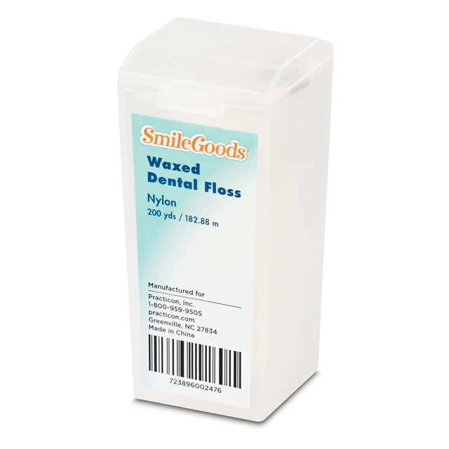 Alt view image 4 of 6 - SmileGoods Waxed Dental Floss, 200 Yard, Unflavored
