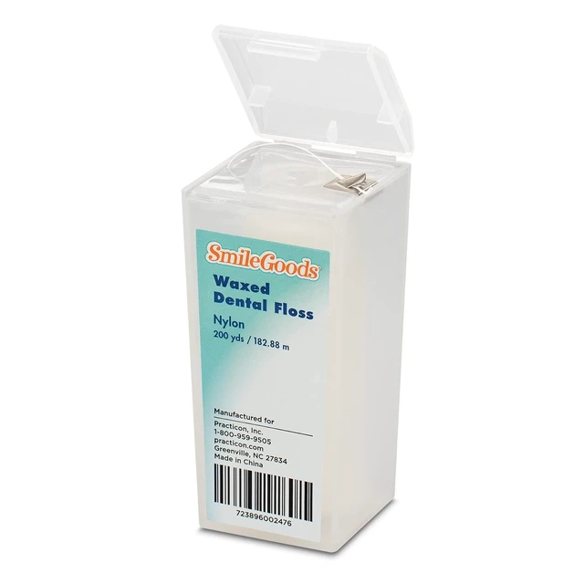 Alt view image 6 of 6 - SmileGoods Waxed Dental Floss, 200 Yard, Unflavored