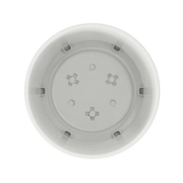 Alt view image 2 of 6 - Mainstays Core 5.9in x 5.9in x 6.1in Round Vanilla Dream Plastic Planter
