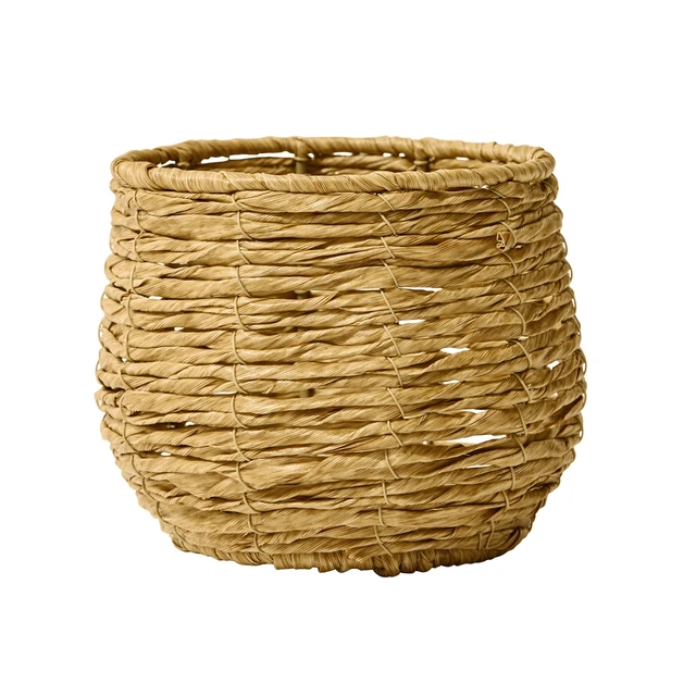 Alt view image 3 of 4 - Better Homes & Gardens 5 in Woven Faux Seagrass Indoor Planter