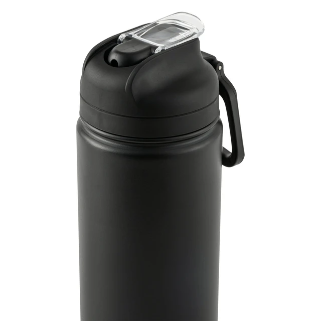 Alt view image 5 of 6 - Mainstays 24oz Stainless Steel Sip Water Bottle, Black