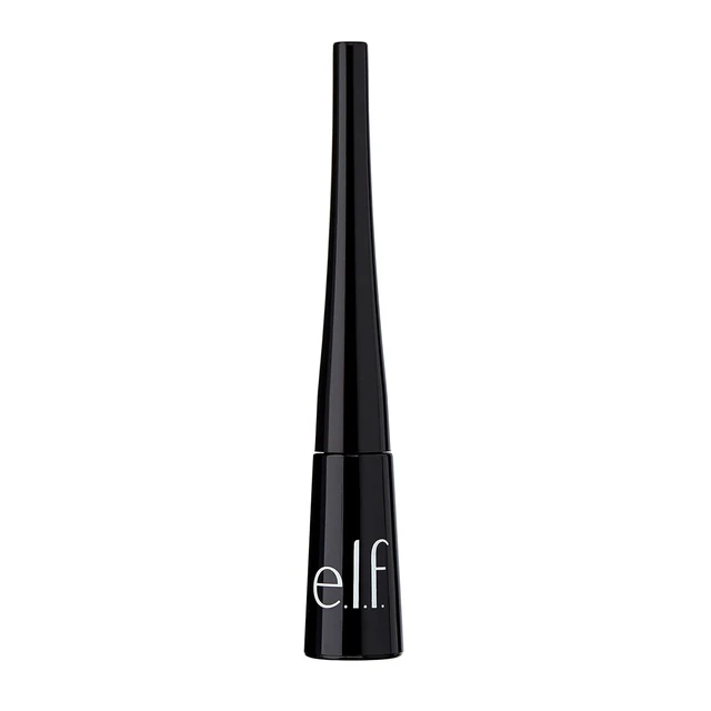 Alt view image 3 of 4 - e.l.f. Liquid Eyeliner - Jet Black, High-Pigment, Extra-Fine Brush Tip, Smudge-Proof