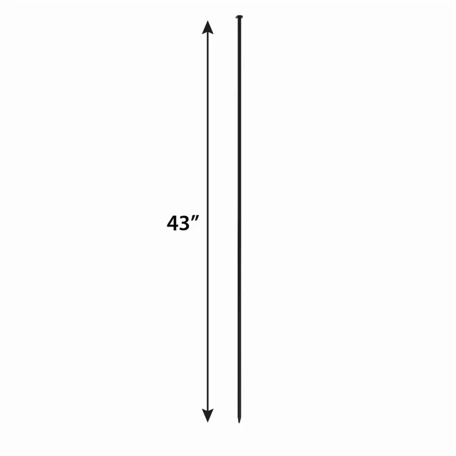 Alt view image 3 of 6 - Yardlink 43in H Small Multi-Purpose Fence Post