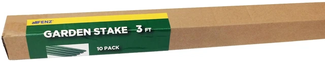 Alt view image 3 of 3 - Allfenz 36" Plant Support Plastic and Steel Garden Stakes (10 Pack)