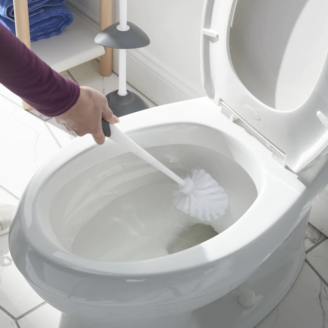 Alt view image 5 of 5 - Clorox Hideaway Bowl Brush and Holder with Base
