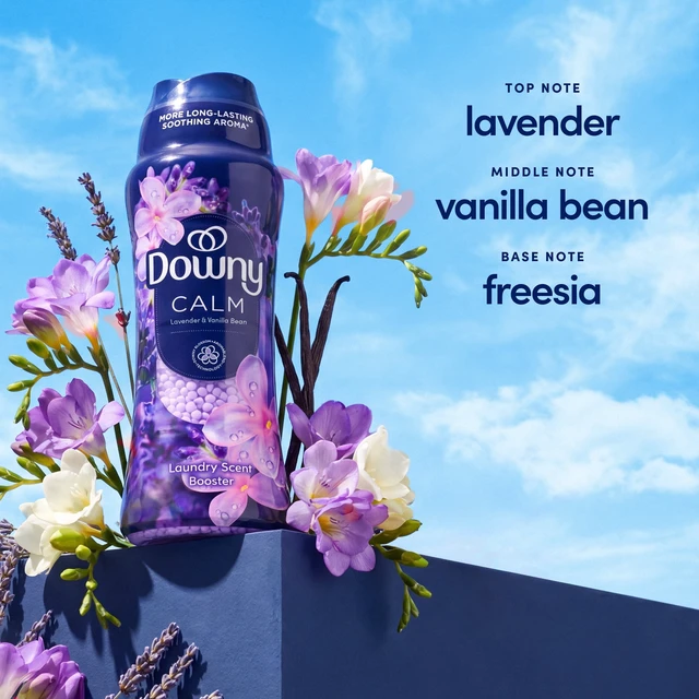 Alt view image 4 of 6 - Downy Infusions Calm Lavender and Vanilla Bean In-Wash Scent Booster Beads, 12.2 oz