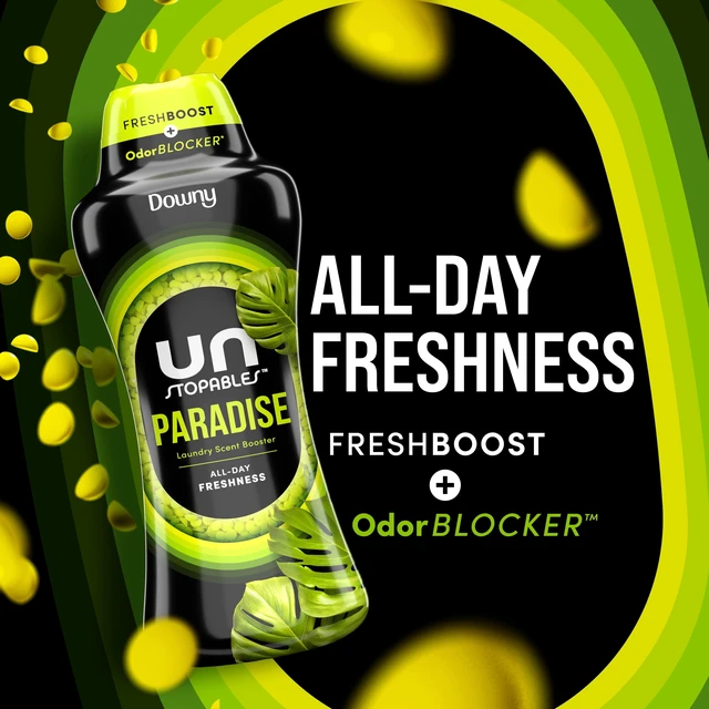 Alt view image 4 of 5 - Downy Unstopables In-Wash Scent Booster Laundry Beads, Paradise Scent, 12.2 oz